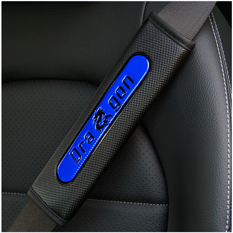 Set 2 Đệm Bọc Dây Đai An Toàn Phản Quang Cho Xe Hơi Toyota Honda Nissan Mazda