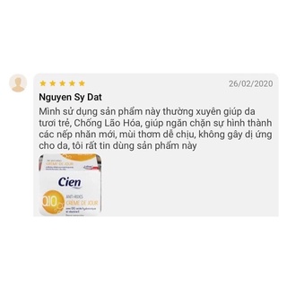 [AUTH PHÁP] Kem dưỡng Q10 CIEN