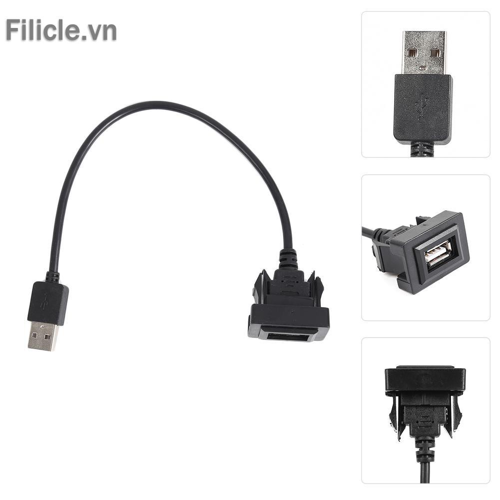Dây cáp nối dài cổng usb chuyên dụng cho Toyota Vios
