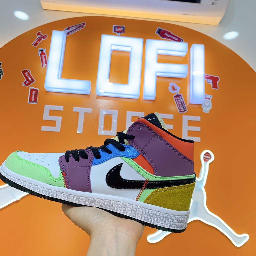 [LOFISTOREE] Giày Sneaker 7 Màu Cao Cổ - Giầy Thể Thao Nam Nữ JD