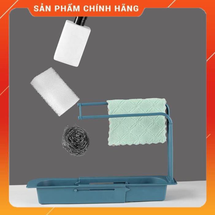 [HÀNG XỊN - GIÁ RẺ] kệ nhựa rút gọn đựng giẻ rửa bát