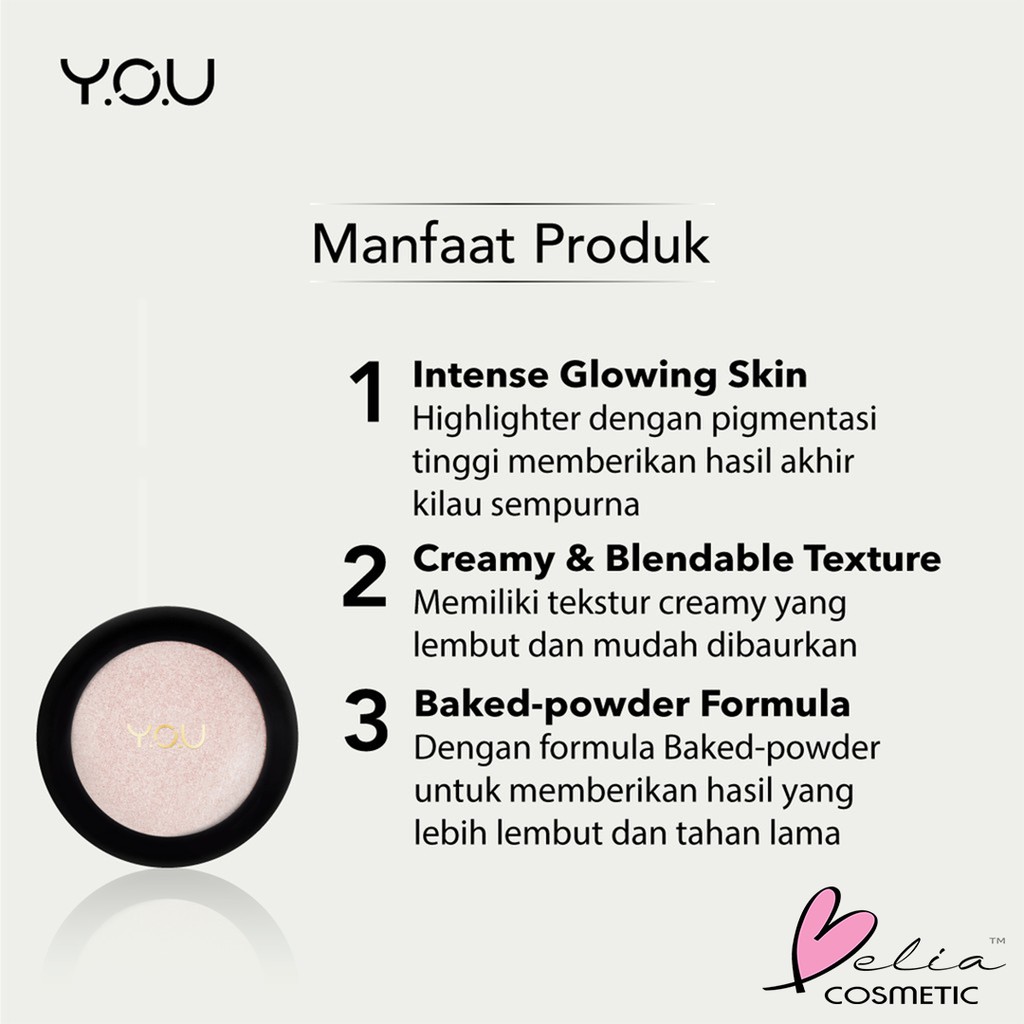 (hàng Mới Về) Phấn Bắt Sáng Belia You 4g Lấp Lánh Trang Điểm Nổi Bật | BigBuy360 - bigbuy360.vn