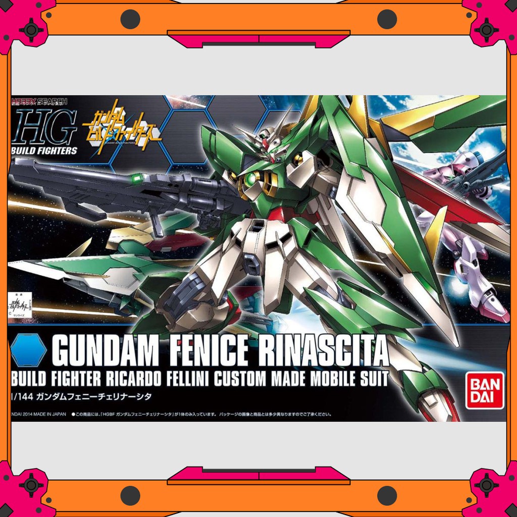 Mô hình lắp ráp Gundam HGBF Gundam Fenice Rinascita