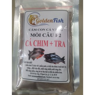 combo 3 bịch mồi câu cá   Chép - Tra - Chim