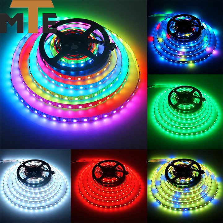 Dây 5 mét led đổi màu RGB WS2812B 5V loại 60 led / 1m