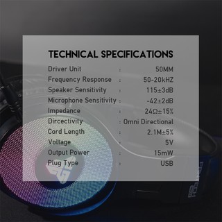 Tai nghe Gaming có dây Fantech HG22