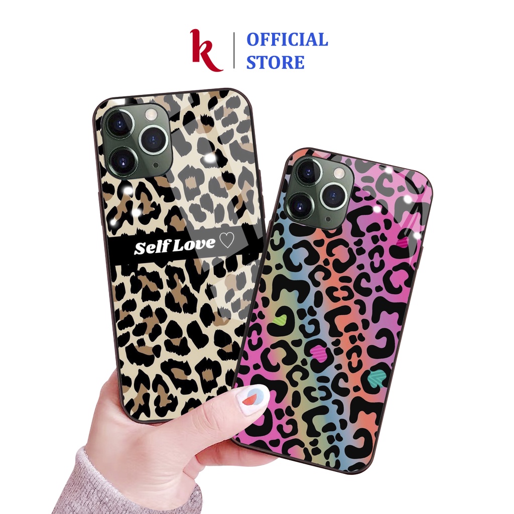 Ốp lưng iphone kính cao cấp Self Love case 14plus 14 pro max 13 12 promax 11 mini 6 6s 7 8 plus x xr xs Se