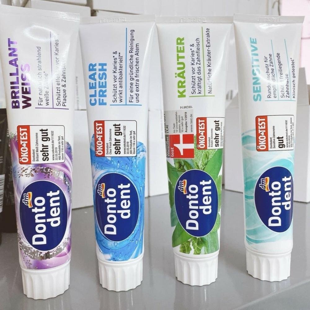 Kem đánh răng Dontodent 125ml hàng Đức chính hãng - Shop Mecici