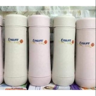 BÌNH GIỮ NHIỆT THUỶ TINH LÚA MẠCH CÓ VẠCH CHIA ML Quà tặng từ sữa ENSURE
