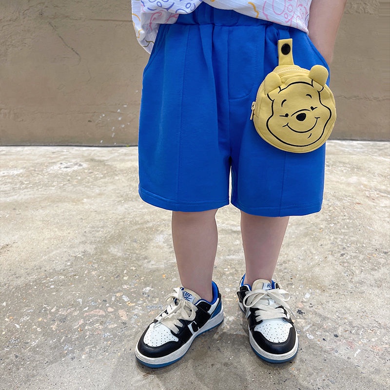 Hàng Mới Về Quần Short Dáng Rộng In Họa Tiết Hoạt Hình Ba Chiều Thoải Mái Phong Cách Hàn Quốc Thời Trang Mùa Hè Dành Cho Bé Trai