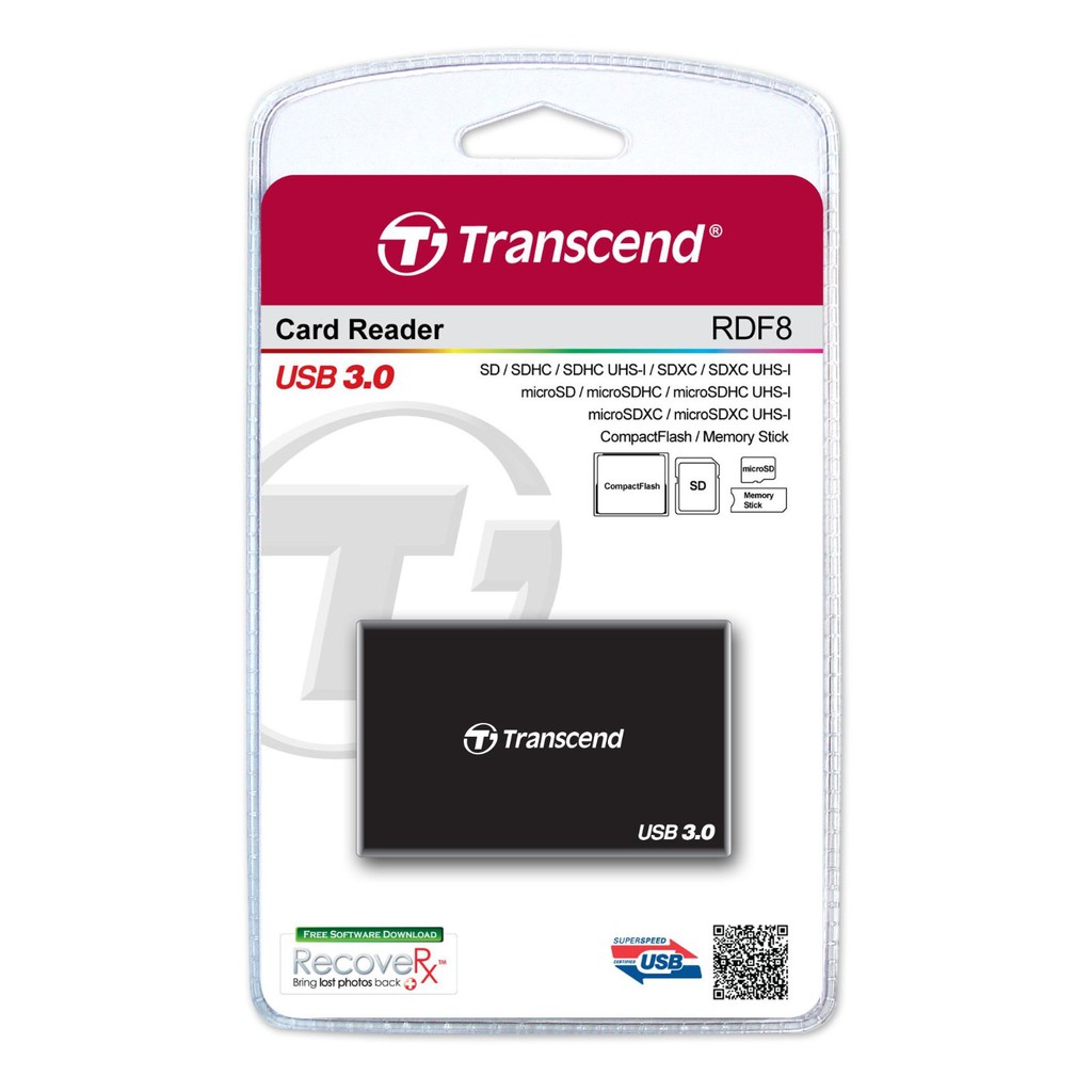 Đầu đọc thẻ nhớ 3.0 All in One Transcend RDF8K