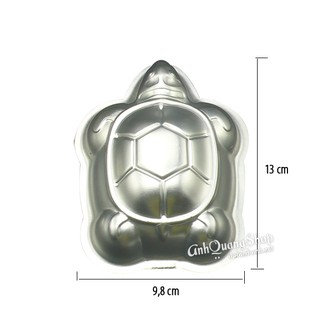 KHUÔN NHÔM THẠCH RAU CÂU CON RÙA