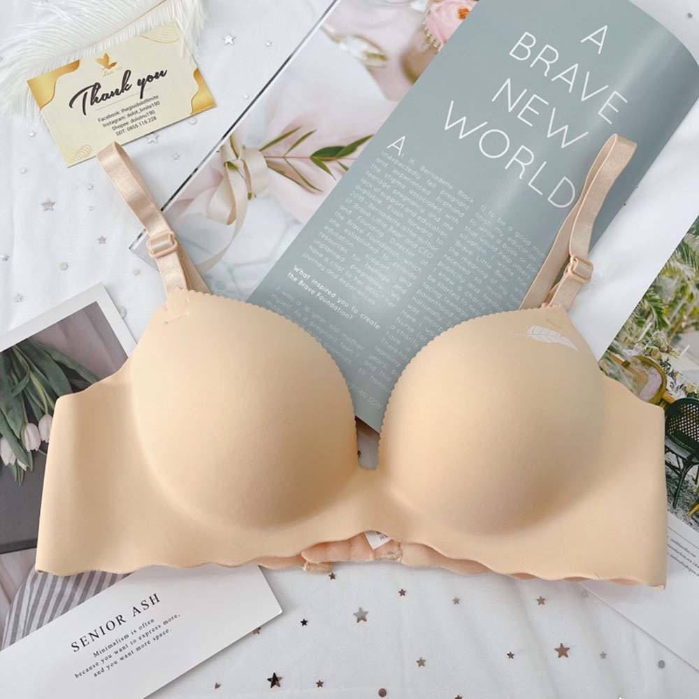 [Mã FAMARAL1 giảm 10K đơn 50K] Áo lót nữ, áo ngực nữ su Lông Vũ, không gọng, đệm dày bàn tay nâng ngực chống xệ T0007 | BigBuy360 - bigbuy360.vn