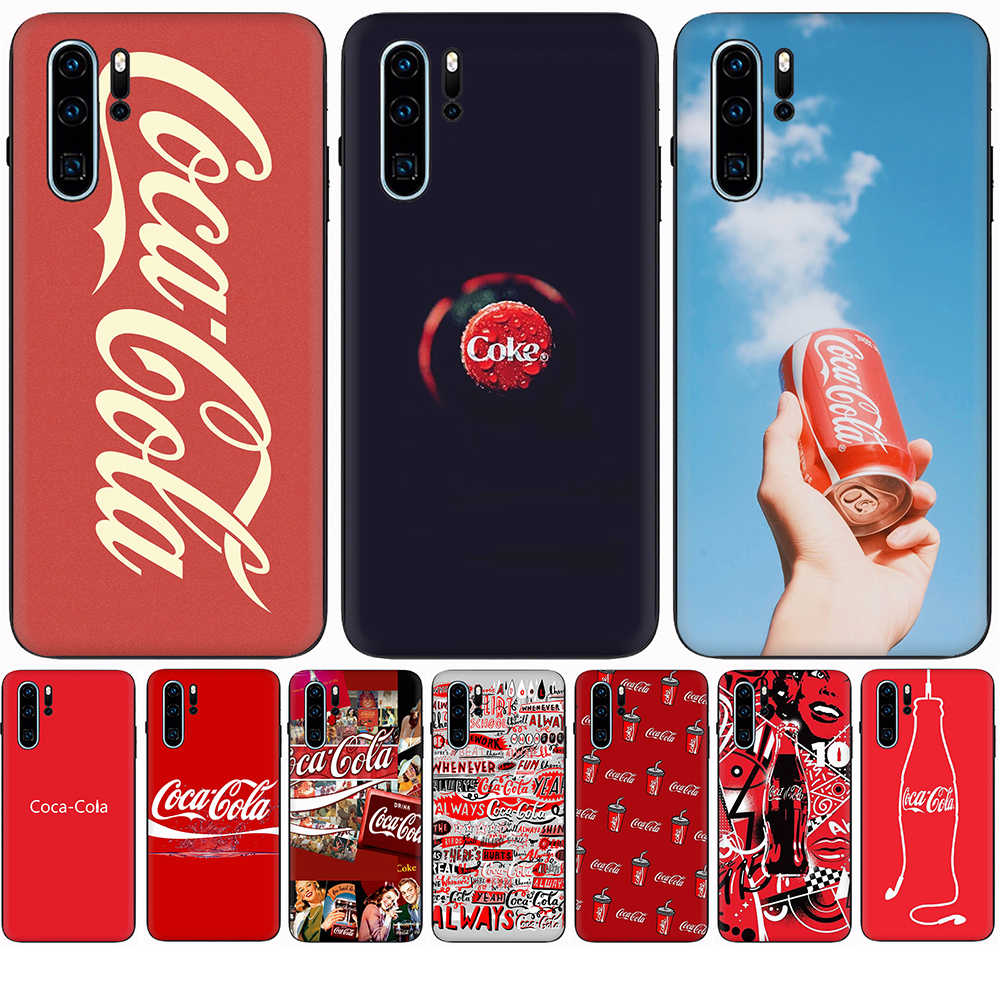 Ốp Lưng Tpu Mềm Chống Rơi Vỡ In Hình Coca Cola Cho Huawei P20 Lite 2018 P20 Lite P30 Lite P30 Pro P30