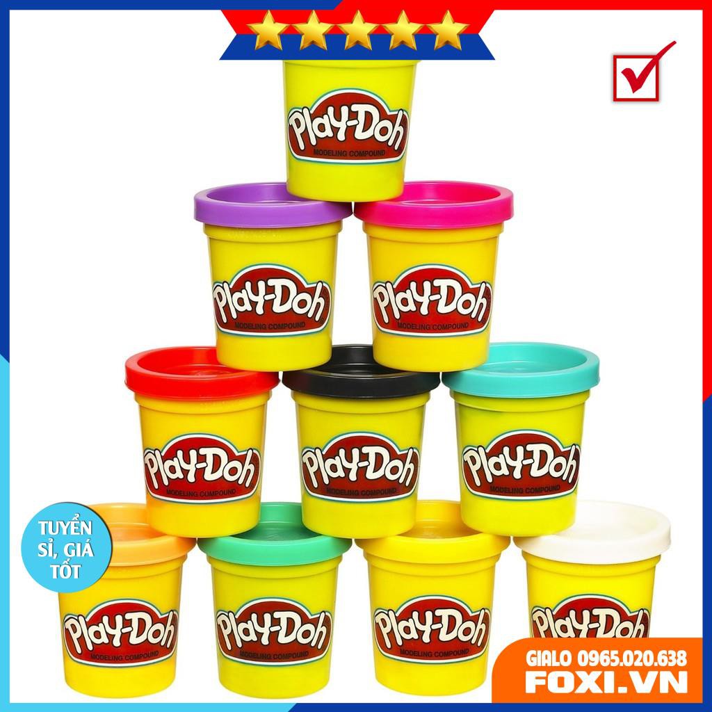 SET 4-6 Hộp Đất Nặn an toàn Play Doh loại To-Hàng VNXK CLC-Tăng trí tưởng tượng và sự khéo léo