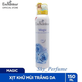 Xịt Khử Mùi Hương Nước Hoa Enchanteur Magic 150ml