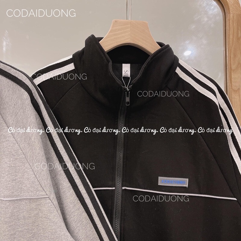 áo khoác nỉ tay vạch ADDICTION | BigBuy360 - bigbuy360.vn