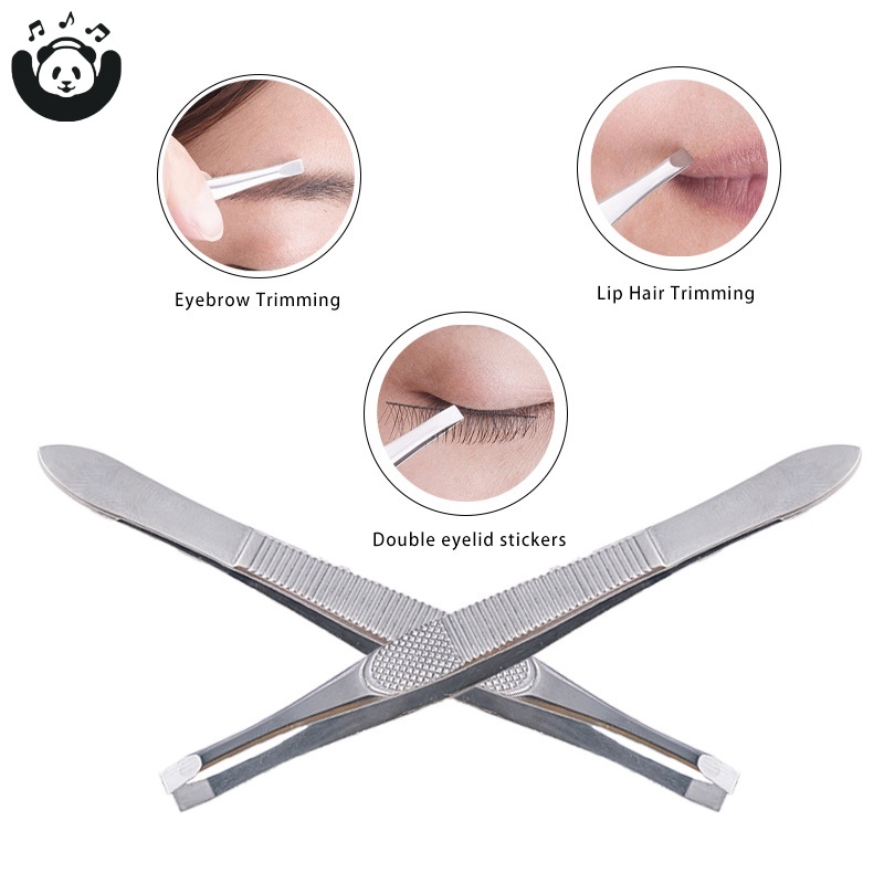 [Hàng mới về] Nhíp nhổ lông mày bằng thép không gỉ chuyên nghiệp