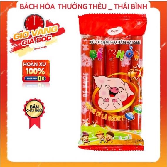 ha1108 Xúc xích Bé Khoẻ ngon ơi là ngon gói 5 chiếc 105g