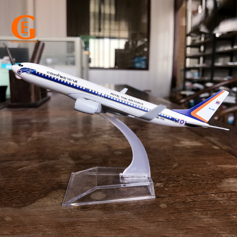 Thai Airlines Boeing 737 Mẫu Máy Bay Diecast Kim Loại Thái Lan B737 Máy Bay Trang Trí Đồ Chơi
