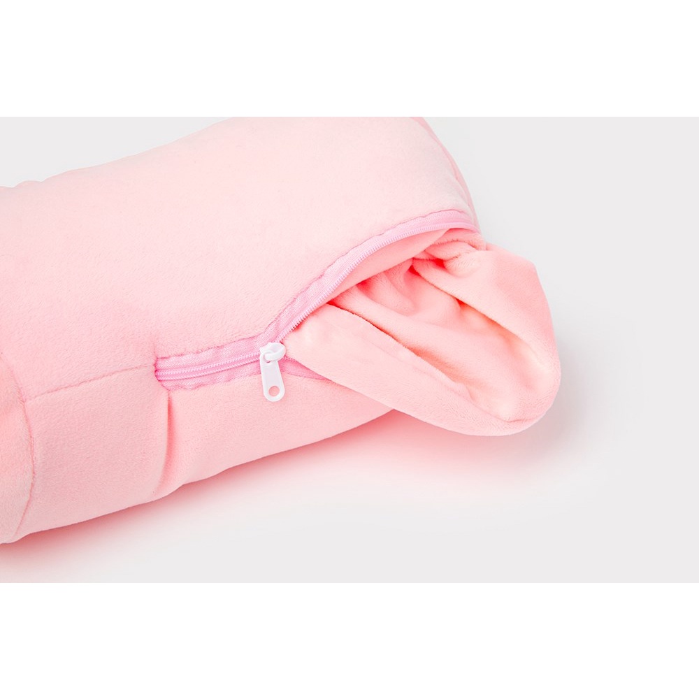 Gối Kê Cổ Vừa Làm Gối Ôm 2 Trong 1 ARTBOX Hàn Quốc Thiết Kế Hình Thỏ Hồng Dễ Thương