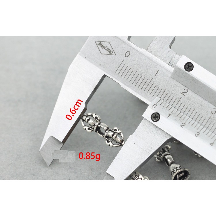 Charm Chùy và Chuông phật giáo tây tạng chất liệu Bạc s925