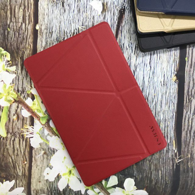 Bao da Onjess cho iPad Pro 11 Air 4 5 Air 1 2 gen 6 7 8 9 10.2 10.9 ốp lưng silicon dẻo gạp tam giác