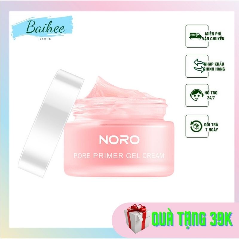 Kem lót che khuyết điểm thu nhỏ lỗ chân lông kiềm dầu NORO-Baihee | BigBuy360 - bigbuy360.vn