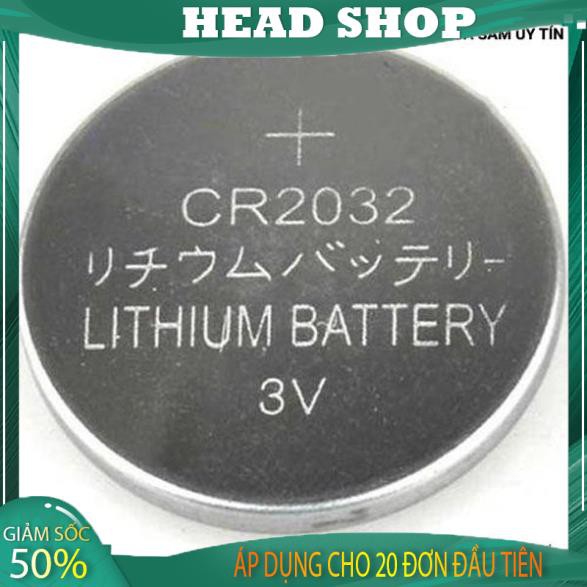 Pin cúc áo CMOS CR2032 Lithium 3V dùng cho các thiết bị điện tử HEAD SHOP