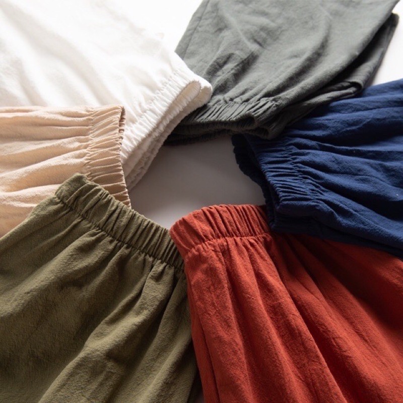 Quần short, quần đùi nữ vải đũi siêu mát | BigBuy360 - bigbuy360.vn