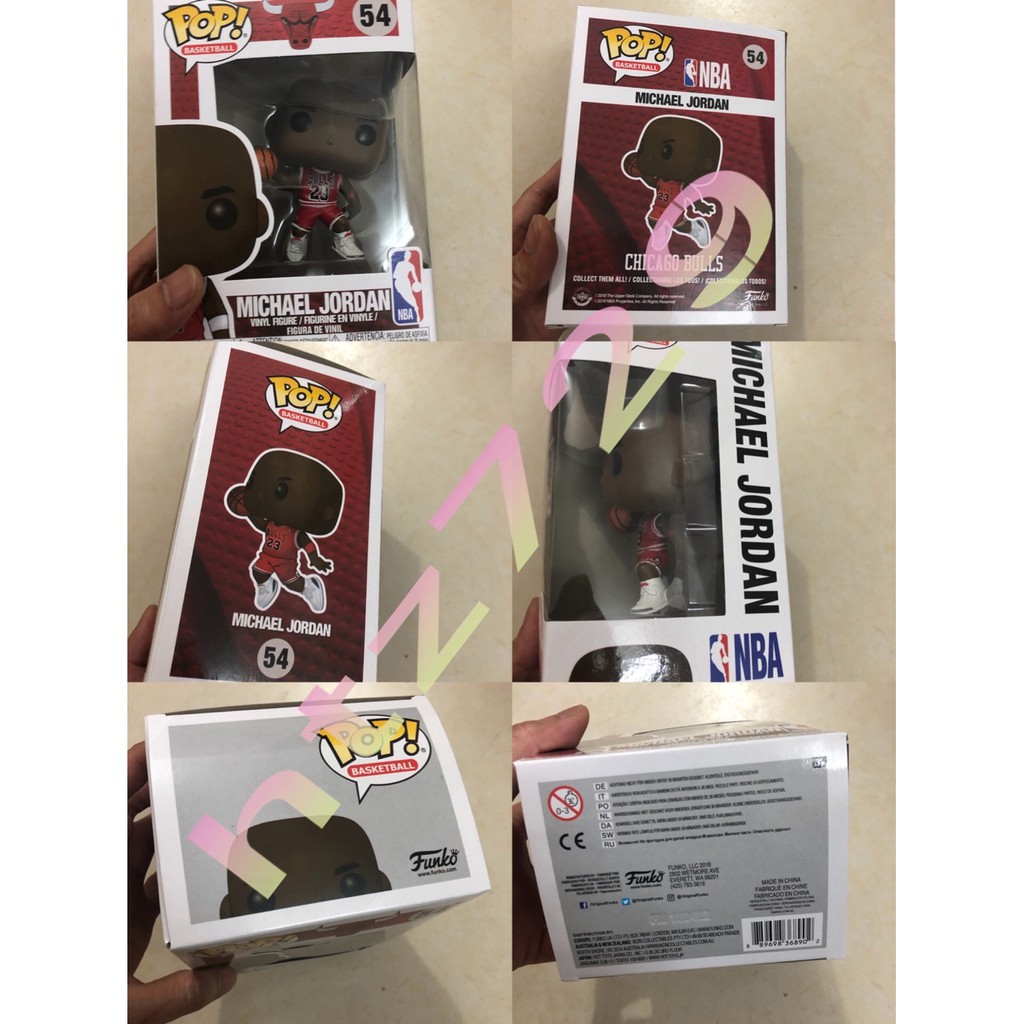 Funko Pop Mô Hình Cầu Thủ Bóng Rổ Michael Jordan Độc Đáo