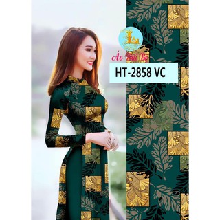 VẢI ÁO DÀI IN 3D HOA TIẾT SIÊU SANG (HOT)