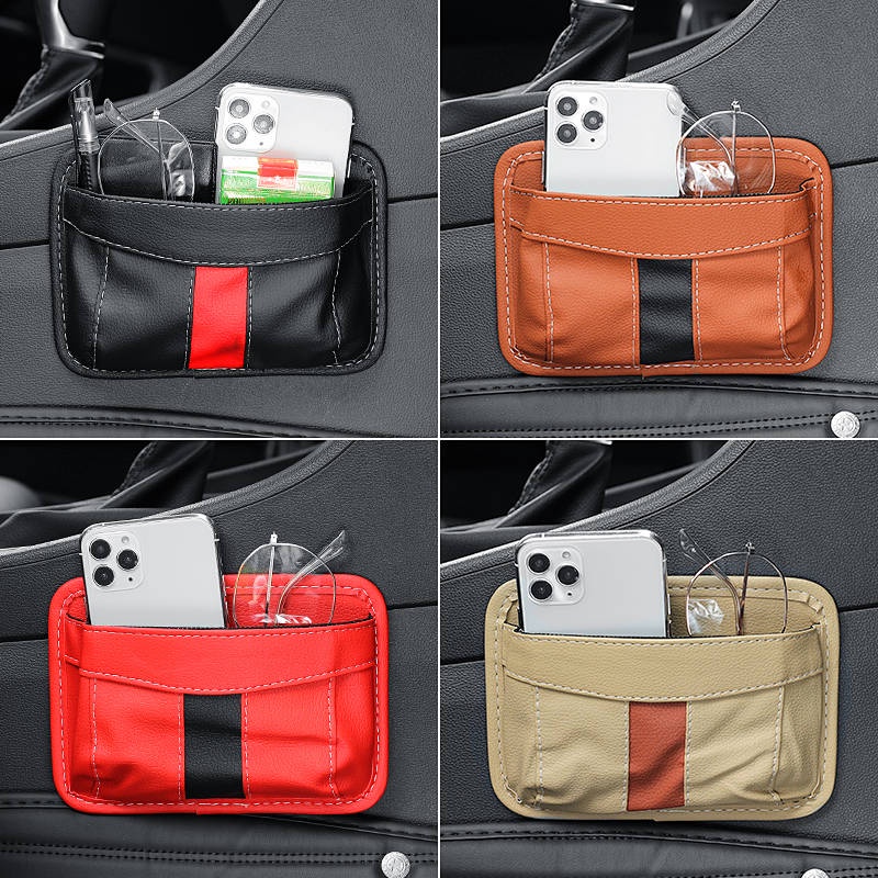 Car for Car Mobile Phone Storage Net Pocket Car Organizer Supplies Vehicle Pouch Bill Storage Grid Glove Box 3eIy