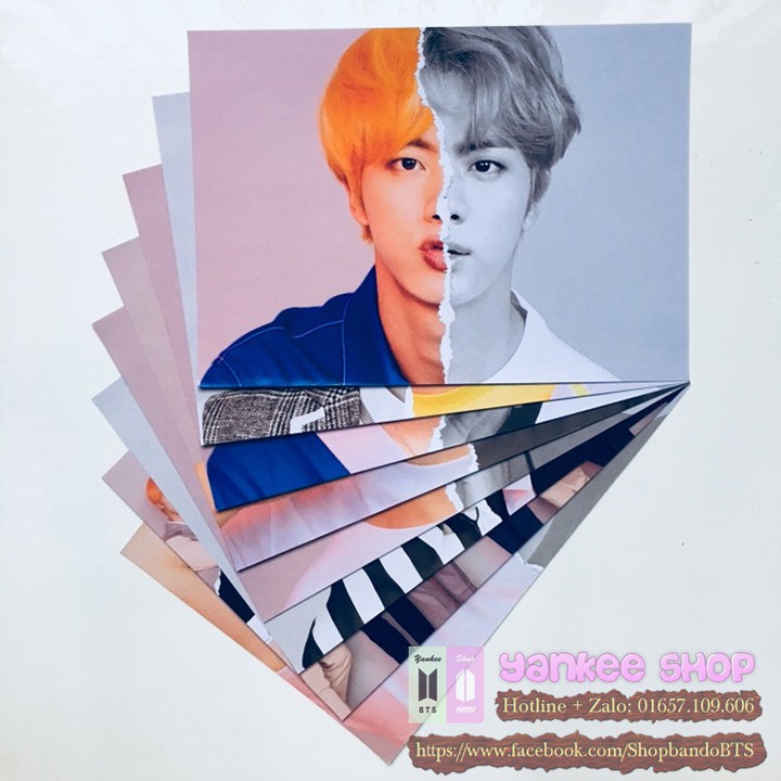 Poster BTS album Love Yourself Answer ver L - hình Jungkook, ảnh V, KPOP