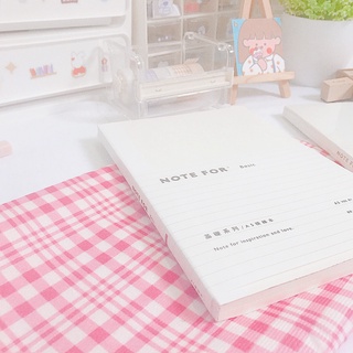 SỔ BASIC NOTE FOR TRẮNG KẺ NGANG HÀN QUỐC BULLET JOURNAL TAKE NOTES PLANNER