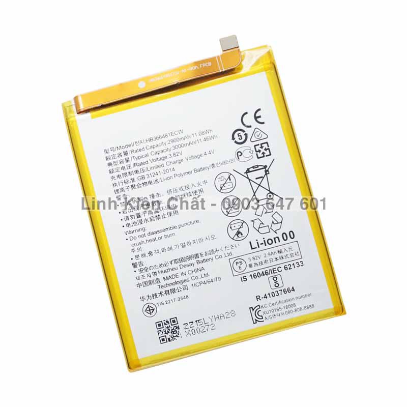 Pin Honor 9 Lite LLD-L21 Honor 8 Lite PRA-LX1 3000mAh - Hàng nhập Khẩu