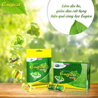 Kẹo ngậm thảo dược eugica candy túi 15 viên - thương hiệu từ thái lan - ảnh sản phẩm 2