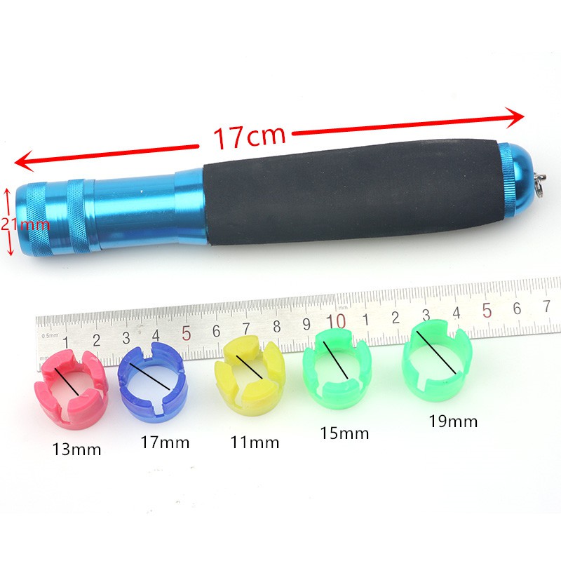 Bộ Tay Cầm Cần Câu Cá Bằng Hợp Kim Nhôm EVA DIY Đa Năng