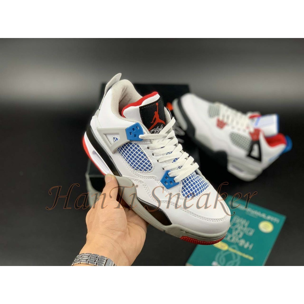 Giày thể thao nam nữ / sneaker jordan 4 Retro SE What The