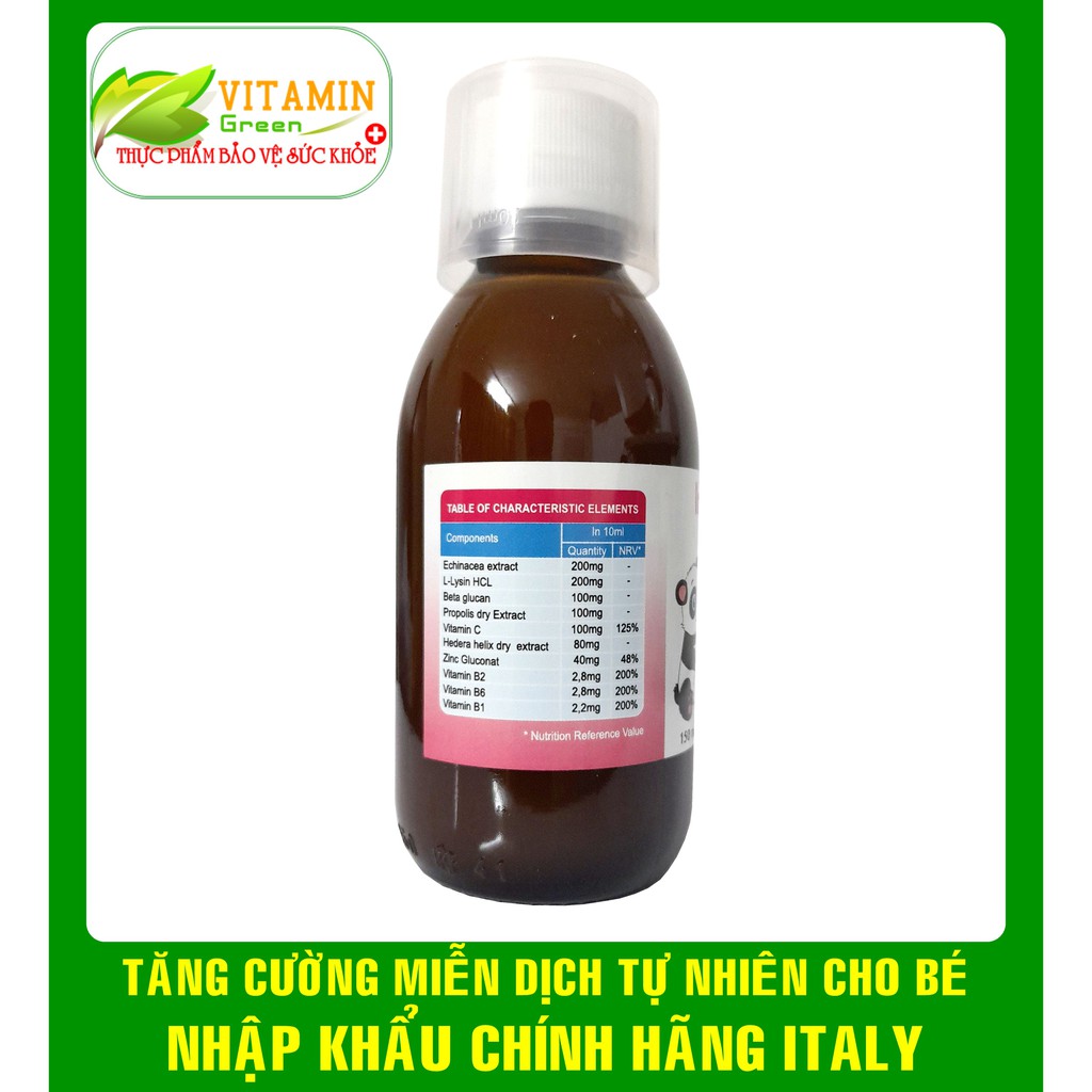 IMMUKANS KIDS TĂNG SỨC ĐỀ KHÁNG, TĂNG CƯỜNG MIỄN DỊCH TỰ NHIÊN CHO BÉ | NHẬP KHẨU CHÍNH HÃNG ITALY