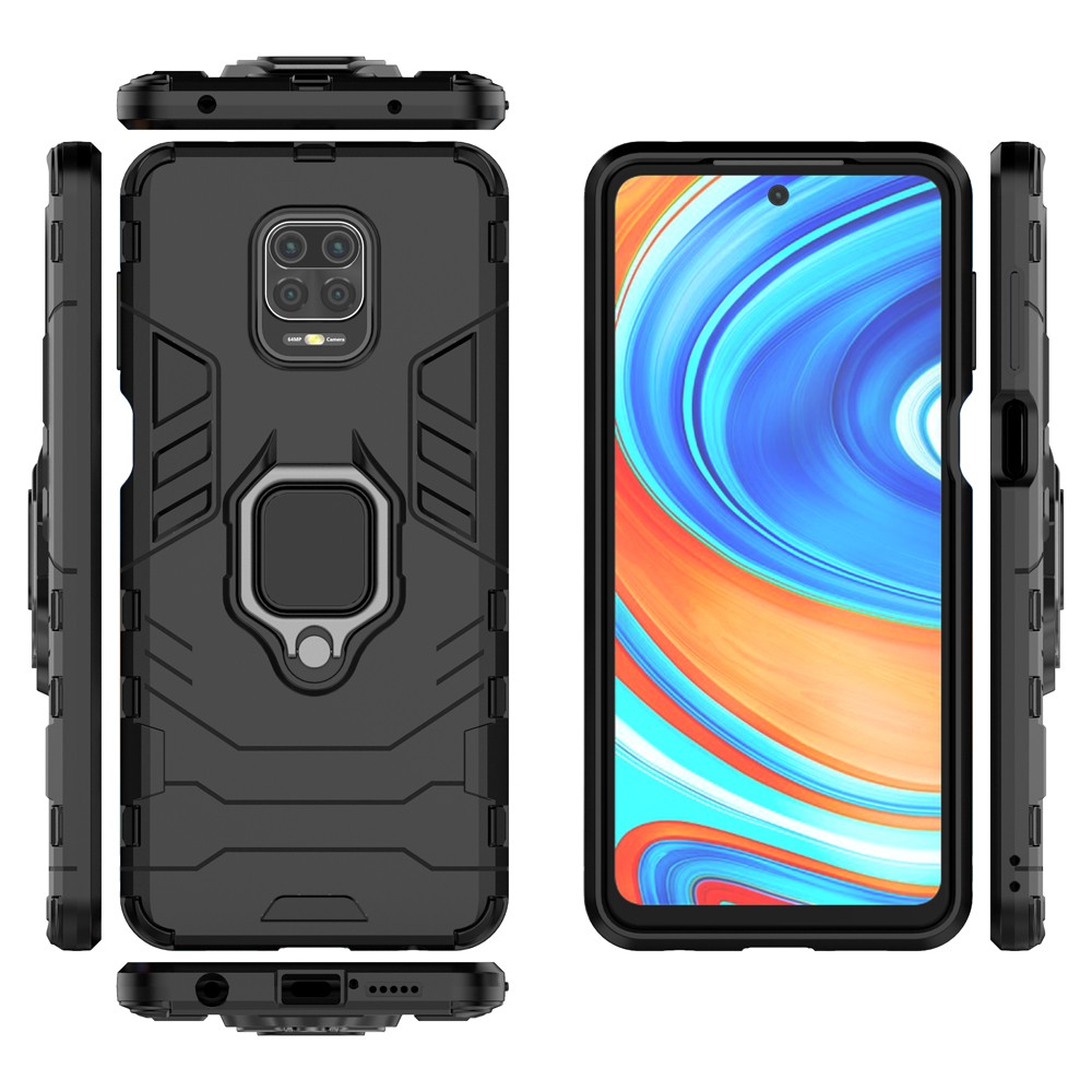 FREESHIP 50K_Ốp lưng Xiaomi Redmi Note 9 9S 10 10S Pro Max iron man chống sốc kèm nhẫn iring chống xem video