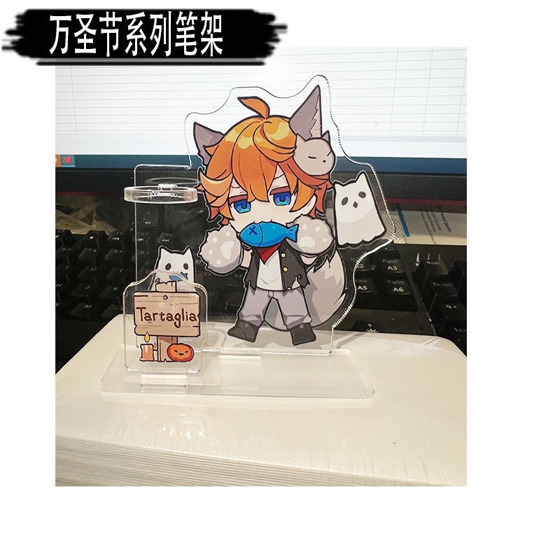 Genshin giữ bút trang trí acrylic halloween loạt chủ đề trang phục kỳ quái VNT2JC BKXN