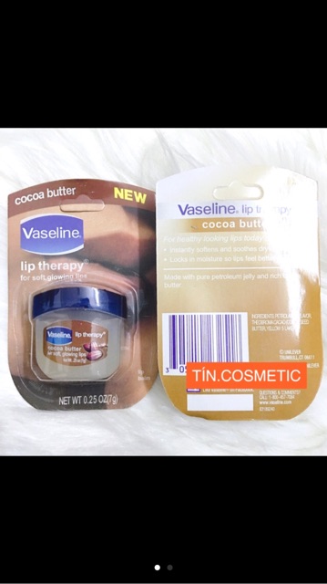 SON DƯỠNG MÔI VASELINE MINI