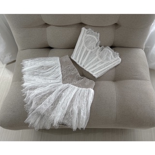 Set ren mi trắng