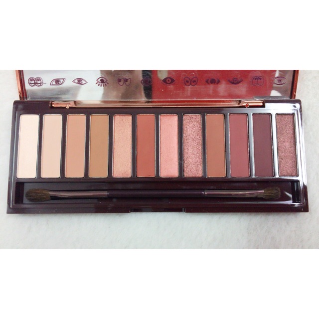 Bảng mắt Hold Live Sunset City Eyeshadow Palette (dupe Urban Decay Naked Heat)