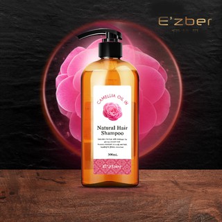 Dầu gội đầu shampoo thảo mộc thiên nhiên dưỡng và chăm sóc tóc trị gàu hương Hoa Sơn Trà Camellia E'zber Nhật Bản