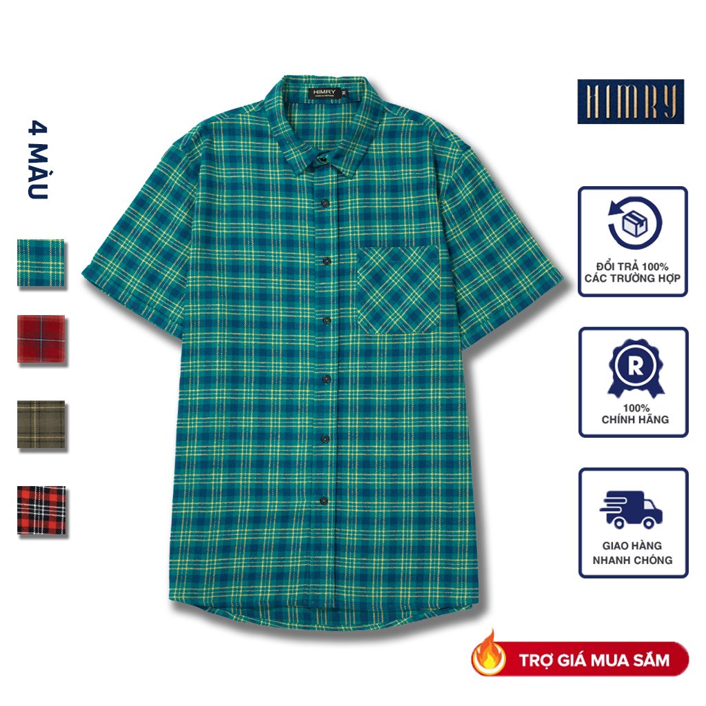 Áo sơ mi caro nam nữ unisex form rộng tay ngắn,hàng hiệu,áo khoác sơ mi hàn quốc đẹp.