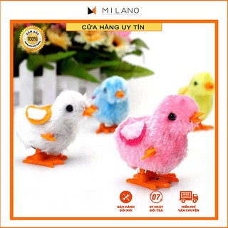Đồ chơi lên dây cót hình chú gà bông dễ thương cho bé