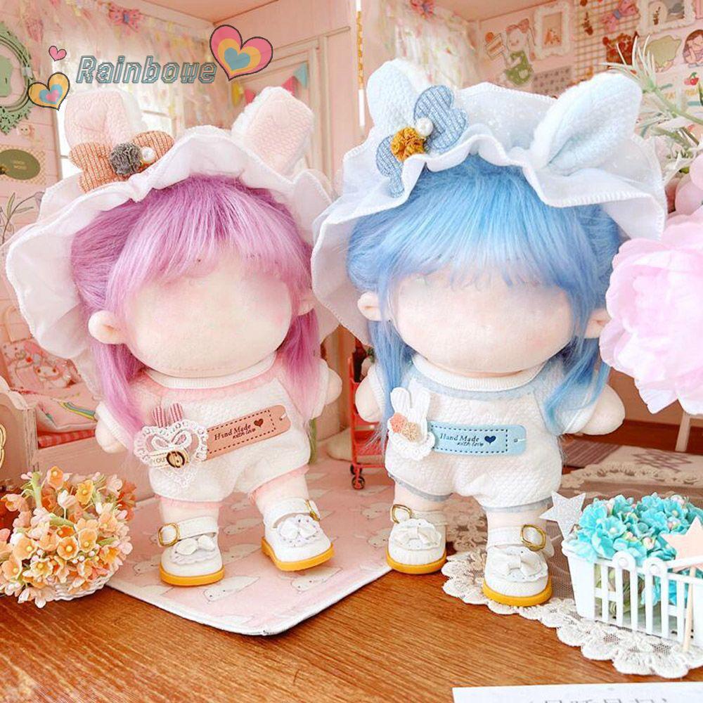 Búp Bê Đồ Chơi Nhồi Bông Hình Cầu Vồng Cỡ 20cm DIY