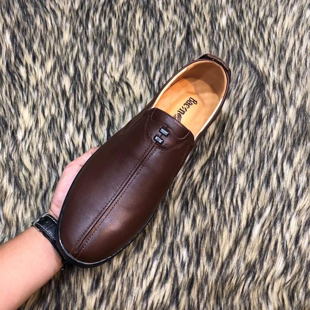 Giày lười da bò cao cấp